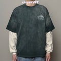 Gro Grocery Washed Layered Long Top Tee
