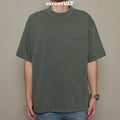 Gro Grocery Basic Washed Boxy Hunter Green Tee Original