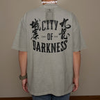Gro Grocery x City of Darkness Washed Graphic Invoice Tee